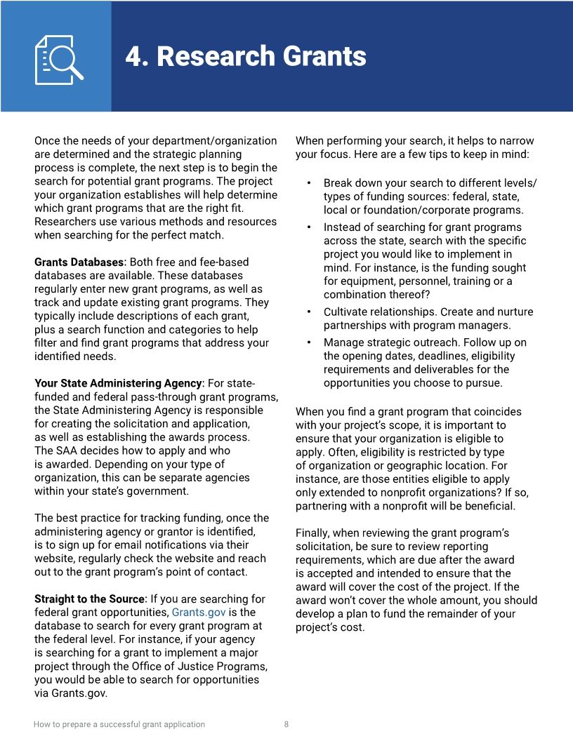 Successful Grant Application Guide