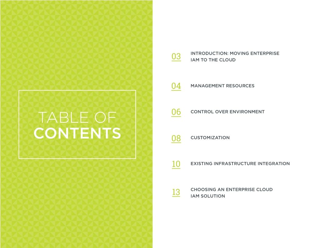 Enterprise Cloud IAM