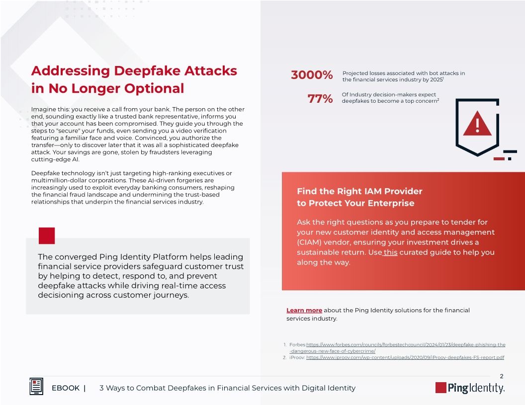 3 Ways to Combat Deepfakes in Financial Services with Digital Identity