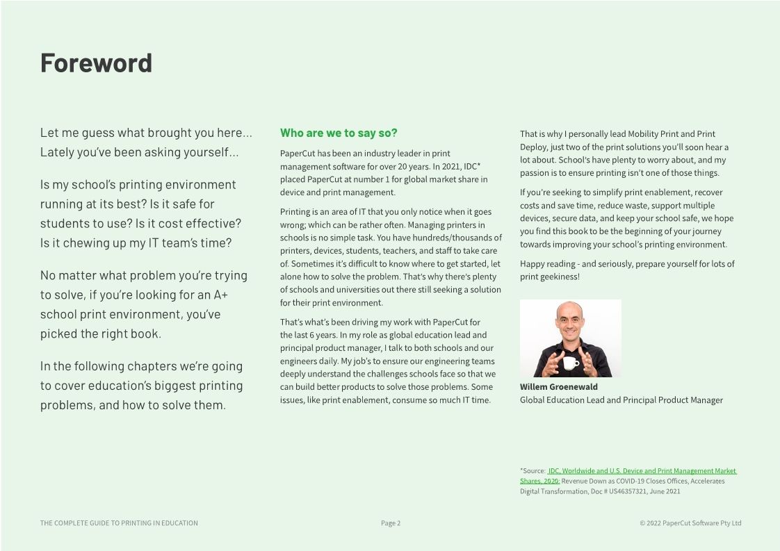 Complete Guide to to printing Education document