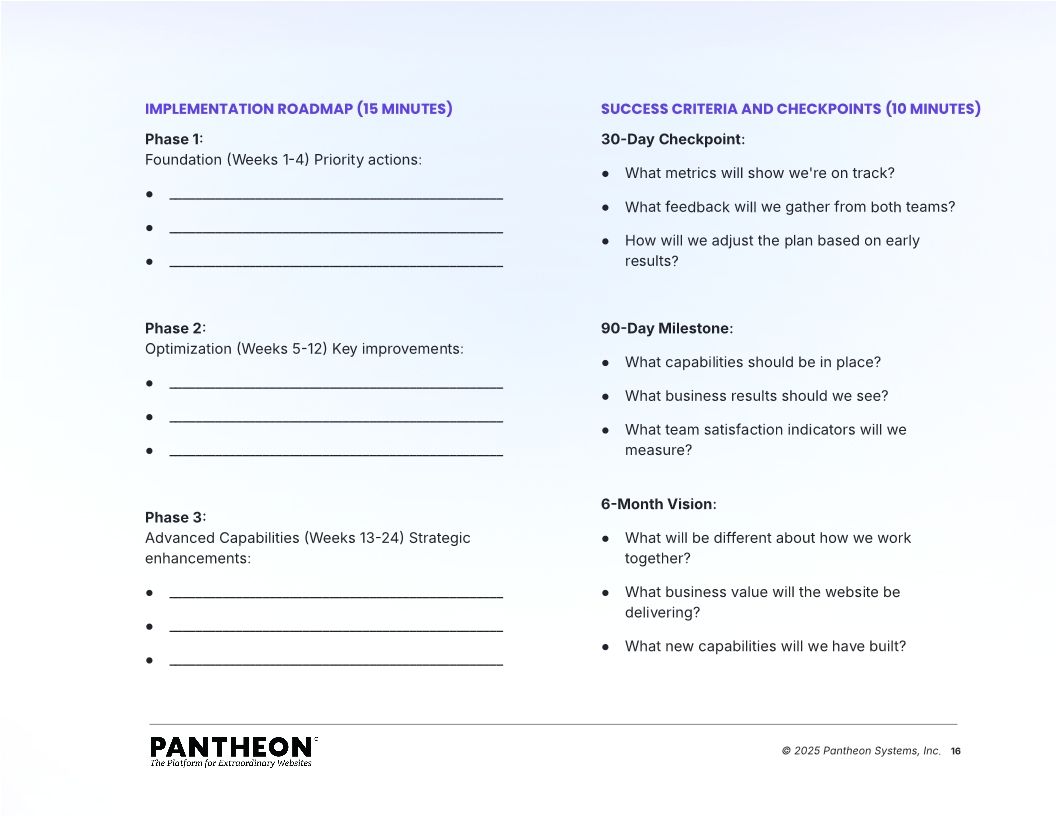 Discussion Guides for IT and Marketing Collaboration