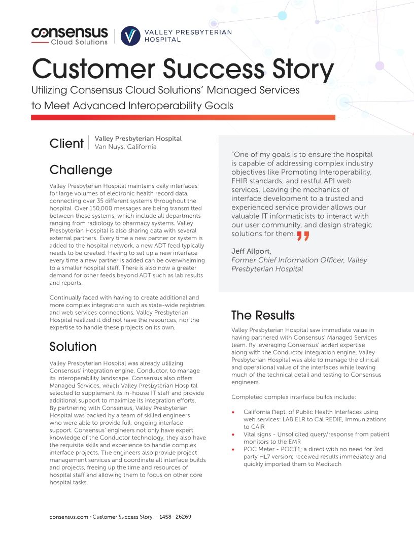 Customer Success Story: Valley Presbyterian