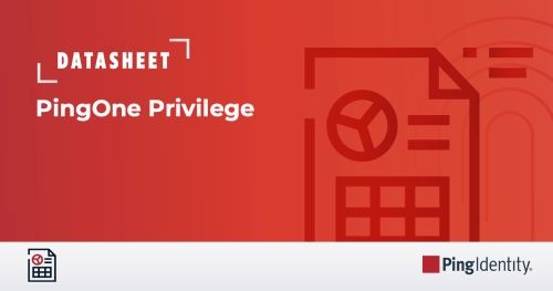 PingOne Privilege Datasheet
