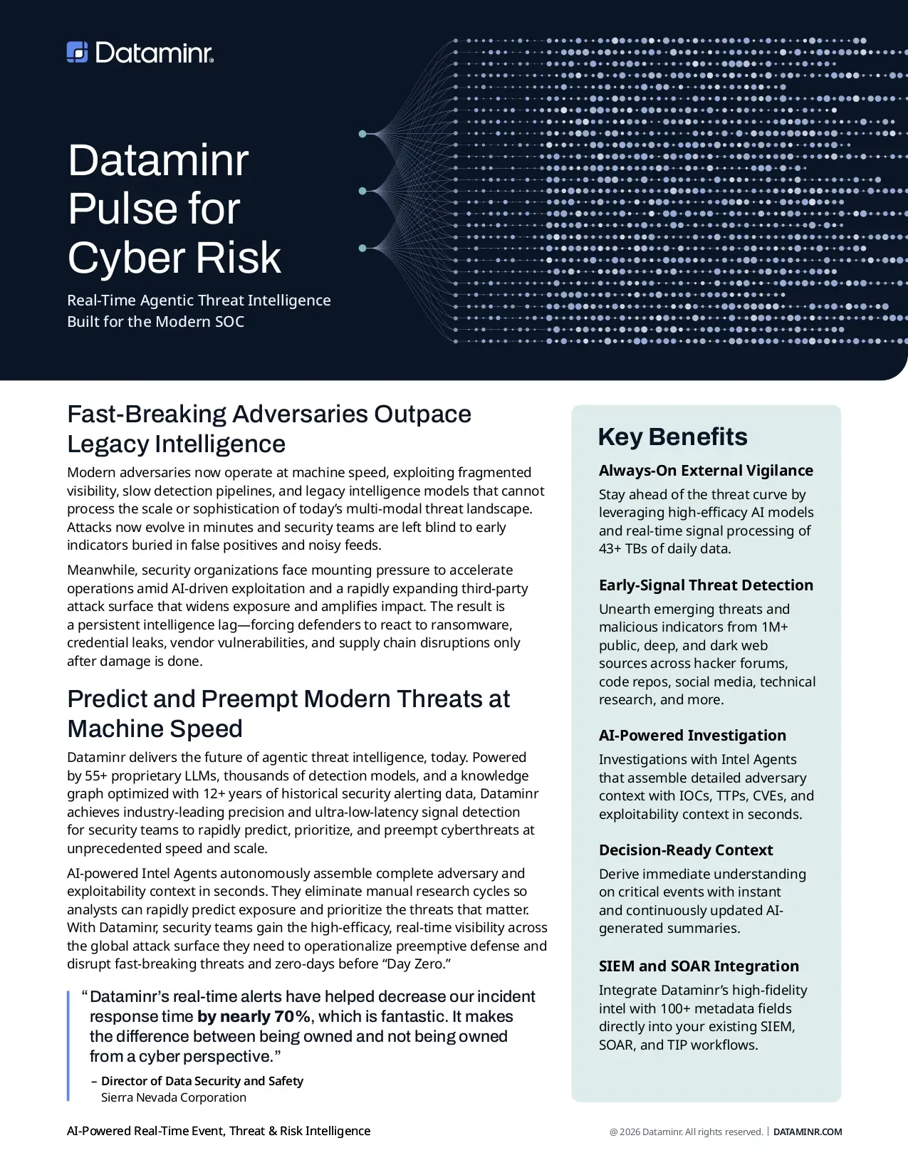 Real-Time Agentic Threat Intelligence Built for the Modern SOC