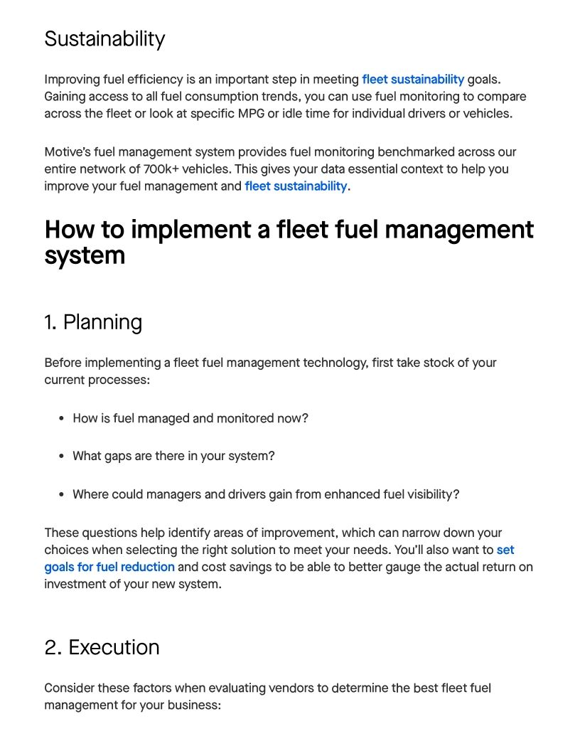 Reduce Costs with a Fleet Management System