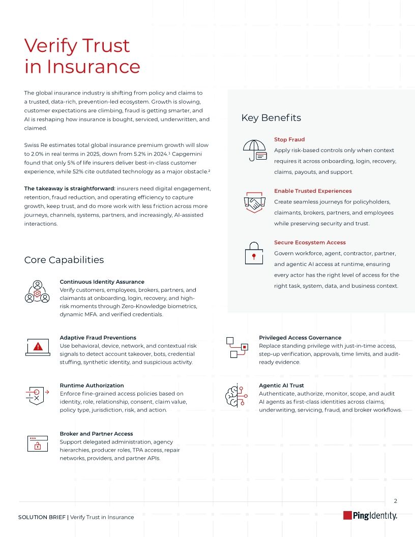 Verify Trust in Insurance