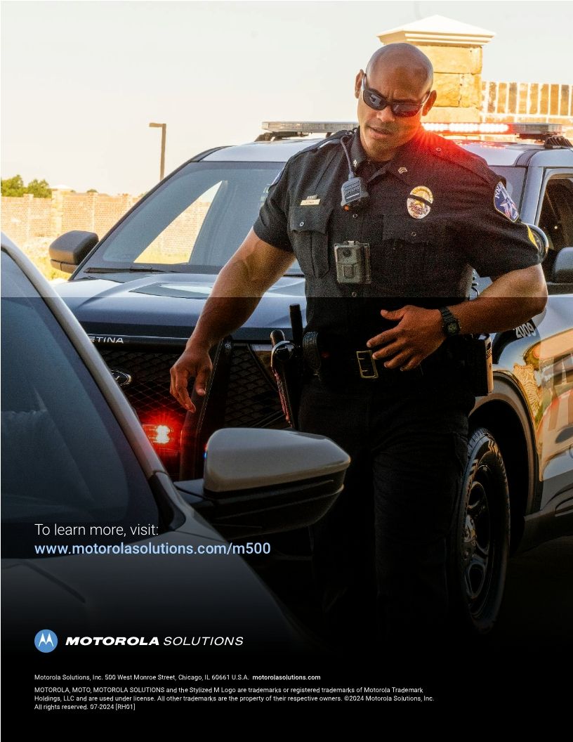 M500 In-Car Video Brochure