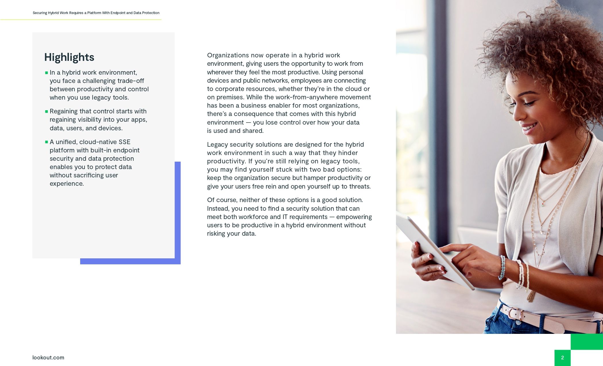 Securing Hybrid Work Requires a Platform With Endpoint and Data Protection