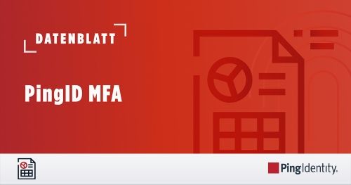 PingID-Datenblatt