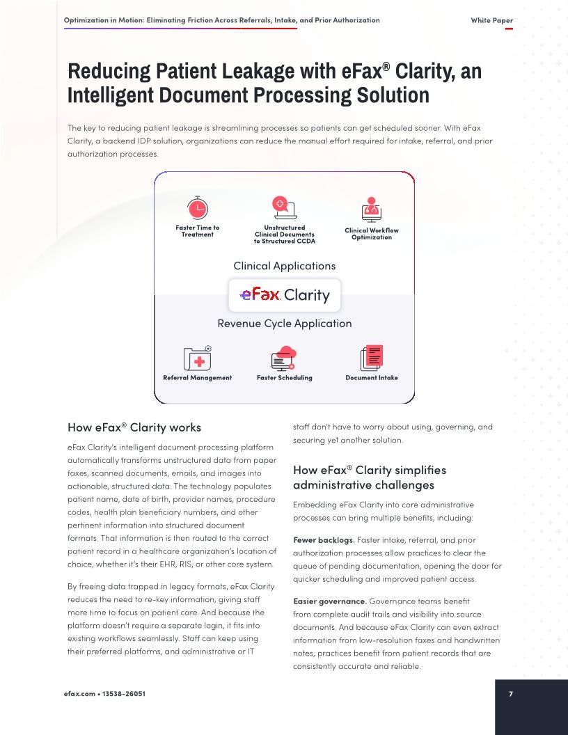 Optimization in Motion: Eliminating Friction Across Referrals, Intake, and Prior Authorization