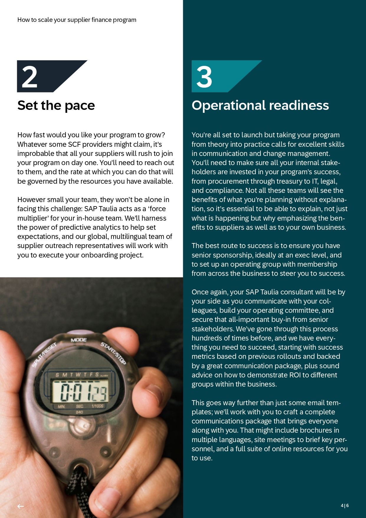 How to scale your supplier finance program