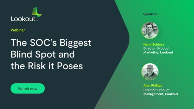 The SOC’s Biggest Blind Spot and the Risk it Poses