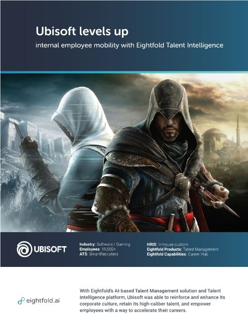 Ubisoft levels up internal employee mobility with Eightfold Talent Intelligence