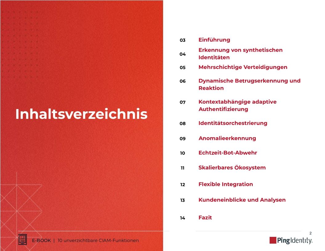 10 unverzichtbare CIAM-Funktionen