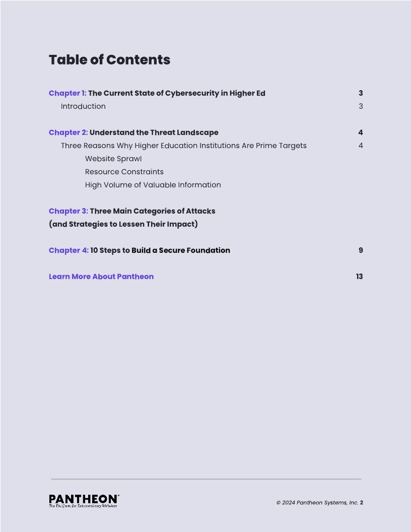 Secure Your Online Campus