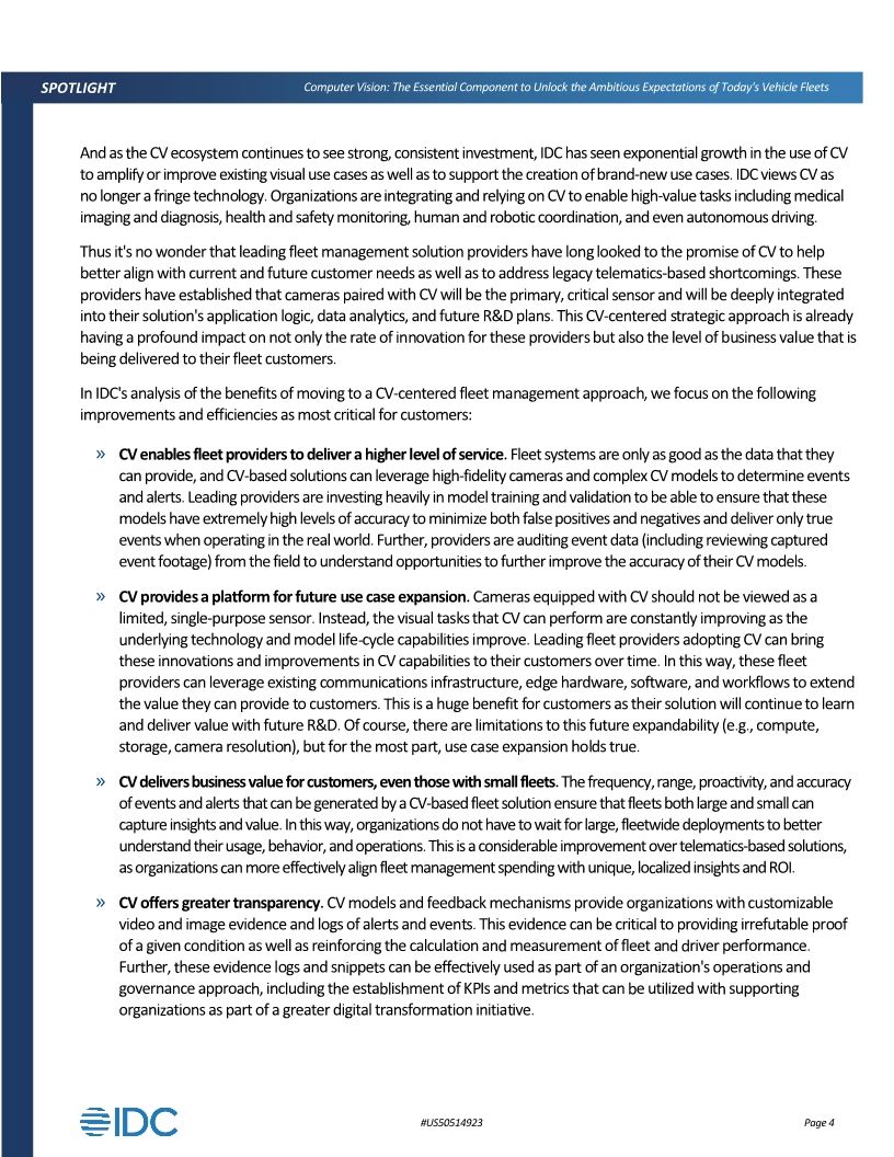 IDC Computer Vision Report