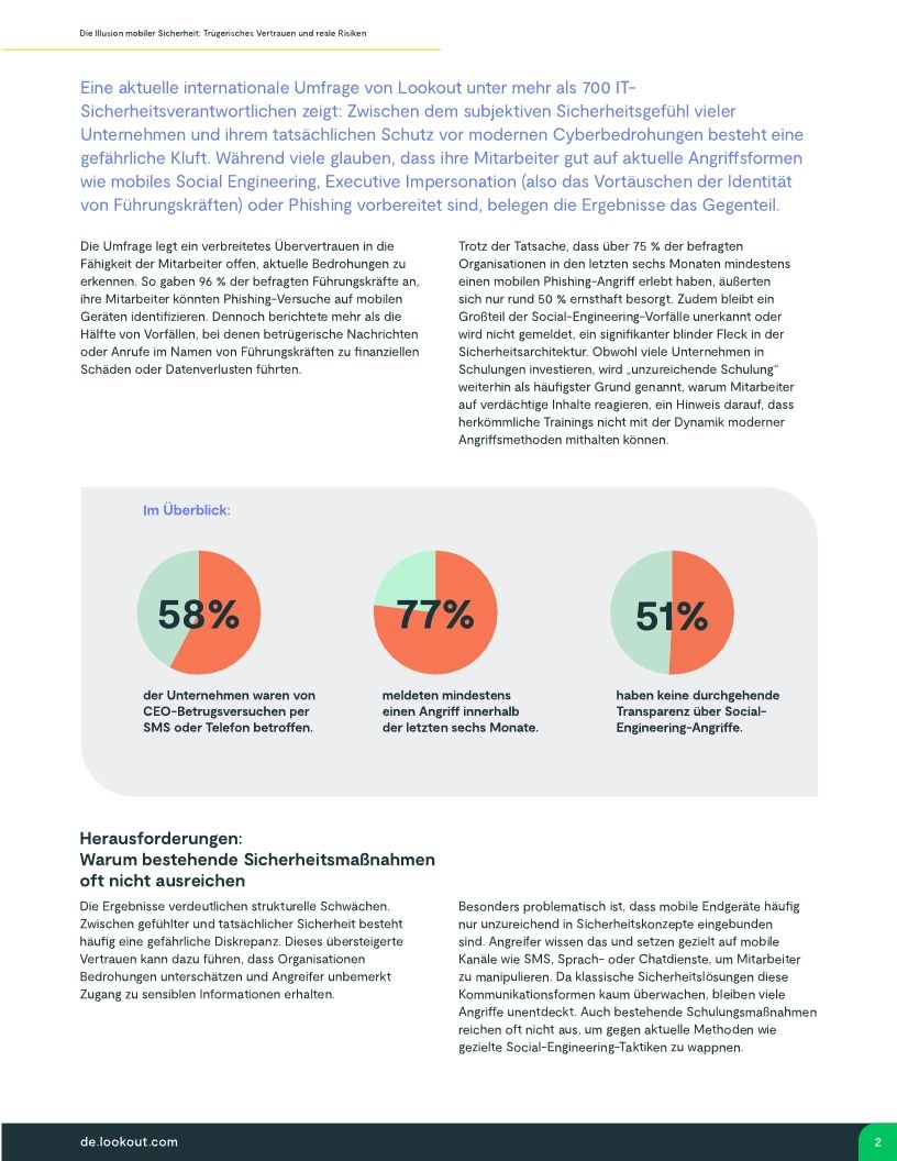 Die Illusion mobiler Sicherheit: Trügerisches Vertrauen und reale Risiken