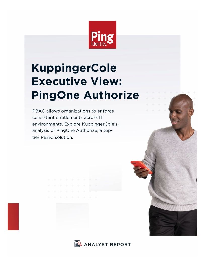 KuppingerCole Executive View: PingOne Authorize
