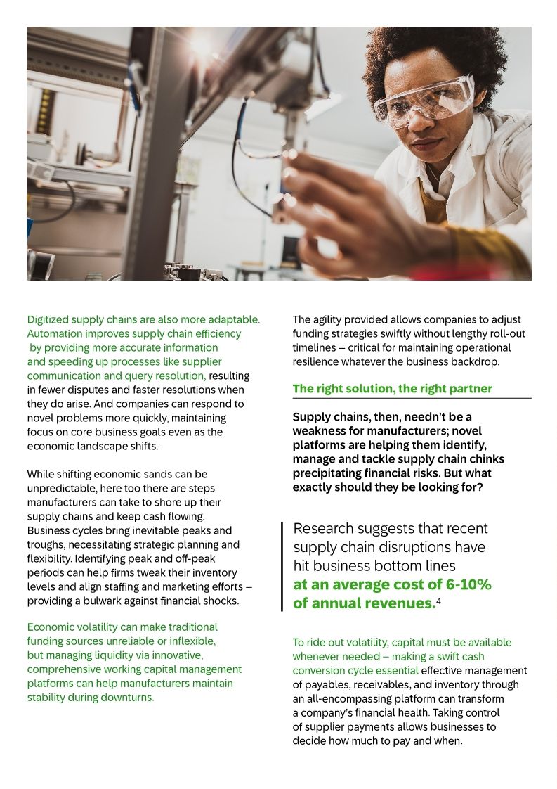 Manufacturing Article