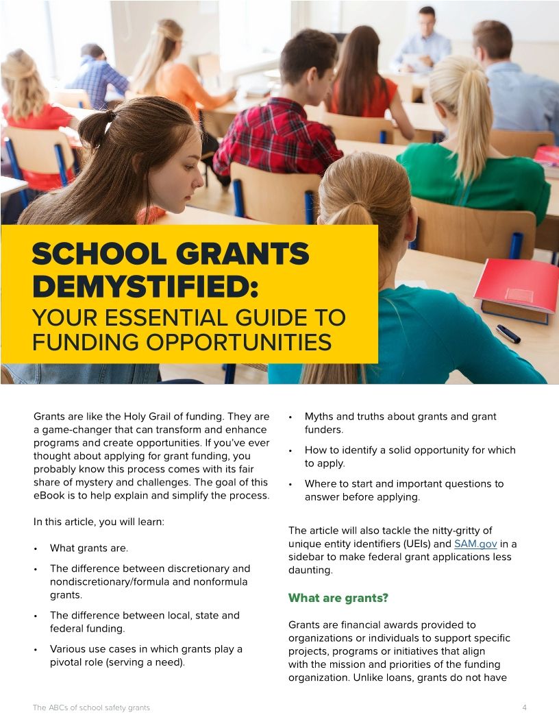 2025 Education Grant Guide