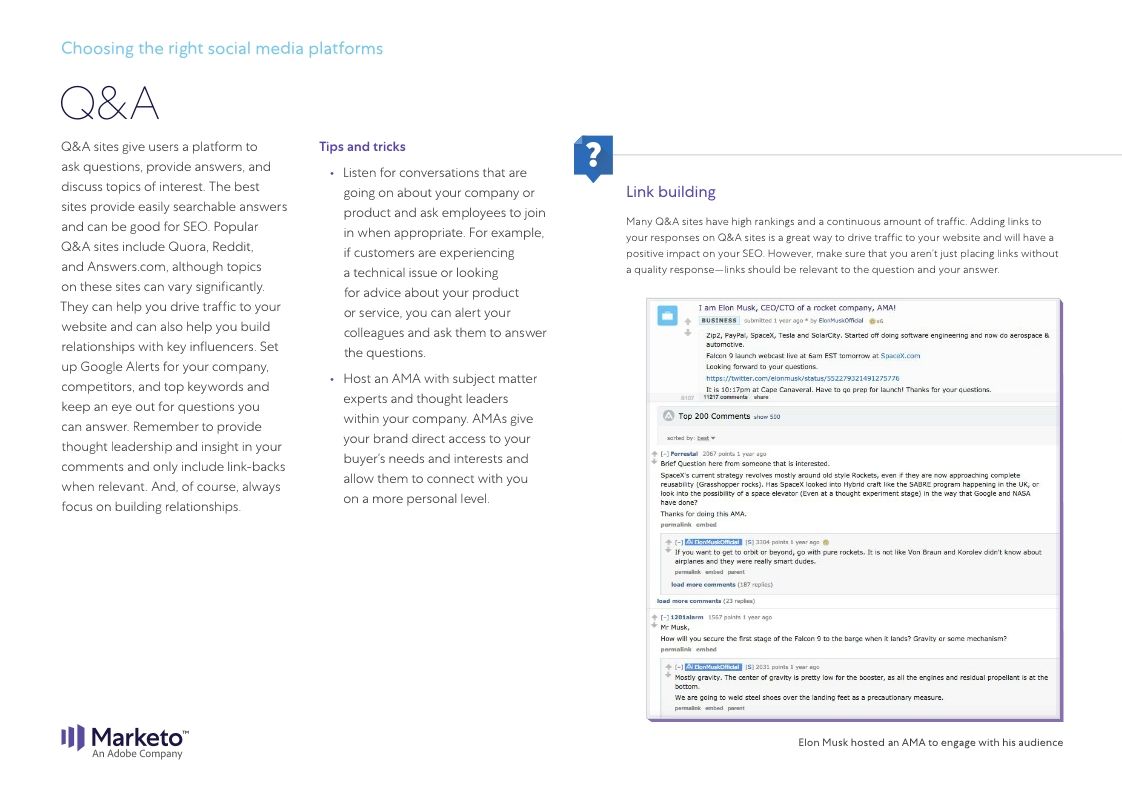 The Definitive Guide to Social Media Marketing Marketo