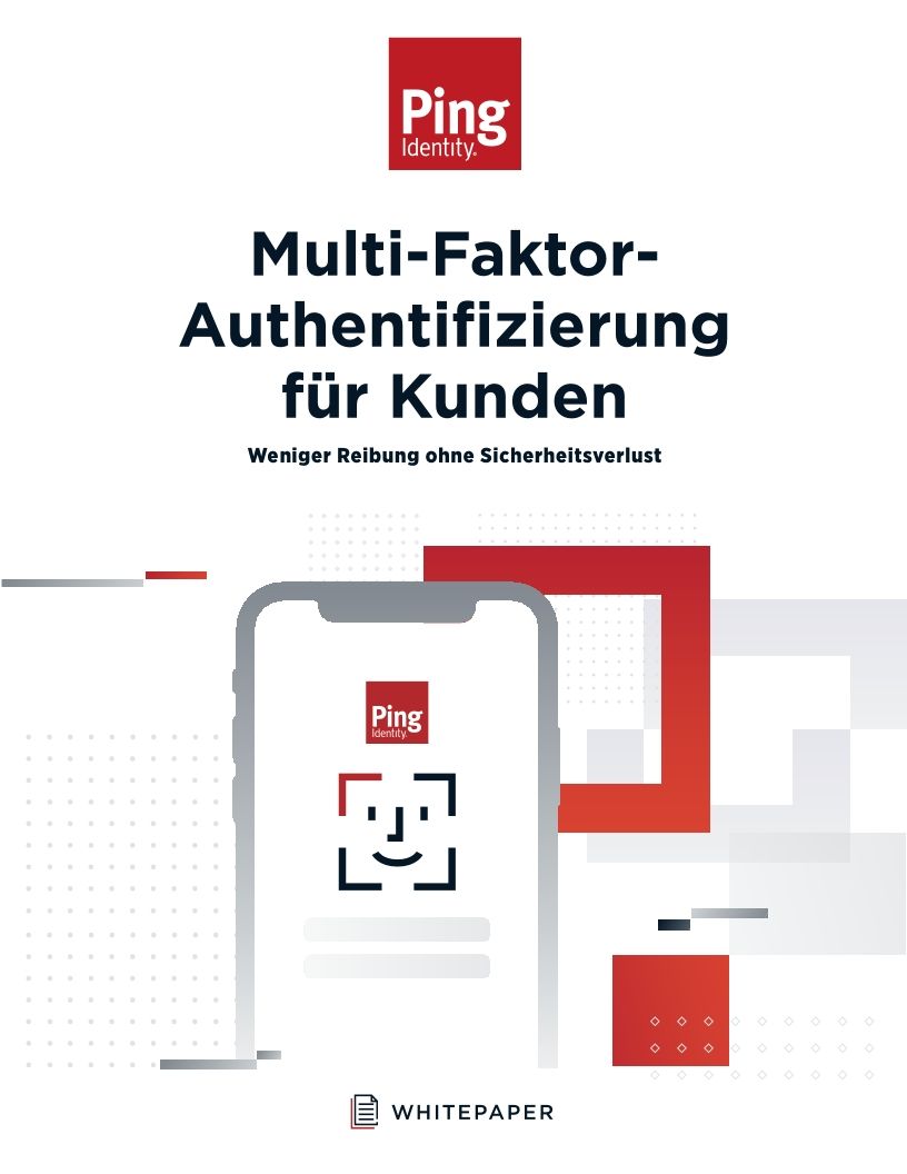 Multi-Faktor-Authentifizierung für Kunden