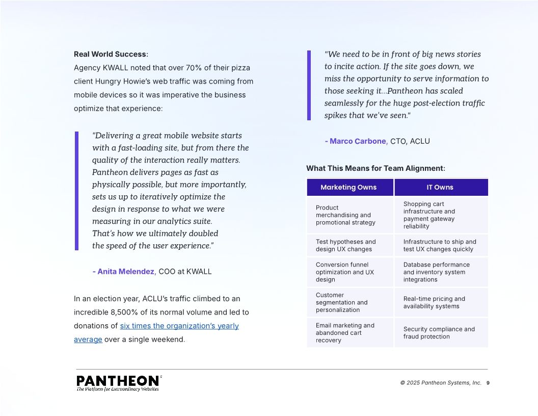 The Five Jobs of the Modern Web