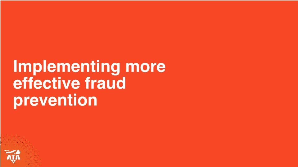 ATA MCE Educational Session - Fuel Fraud: Is Your Fleet Leaking Profits?