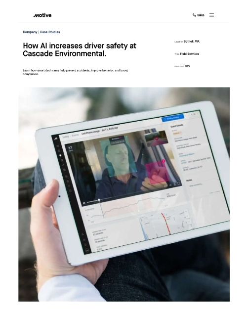 Cascade Environmental Case Study