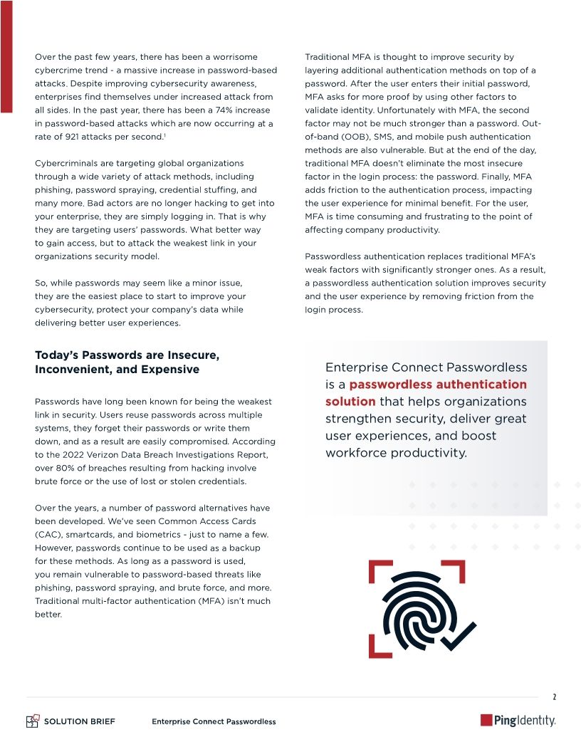 Enterprise Connect Passwordless