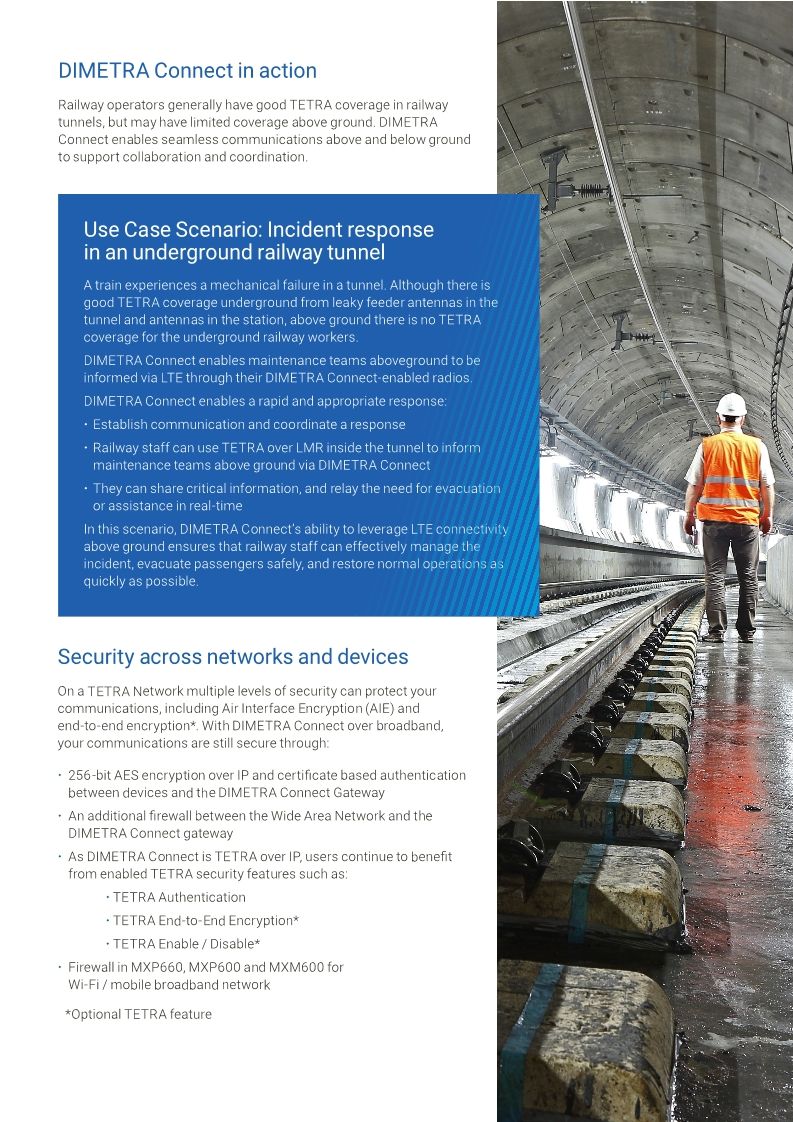 Solution guide for DIMETRA X Core end users - Rail Transport