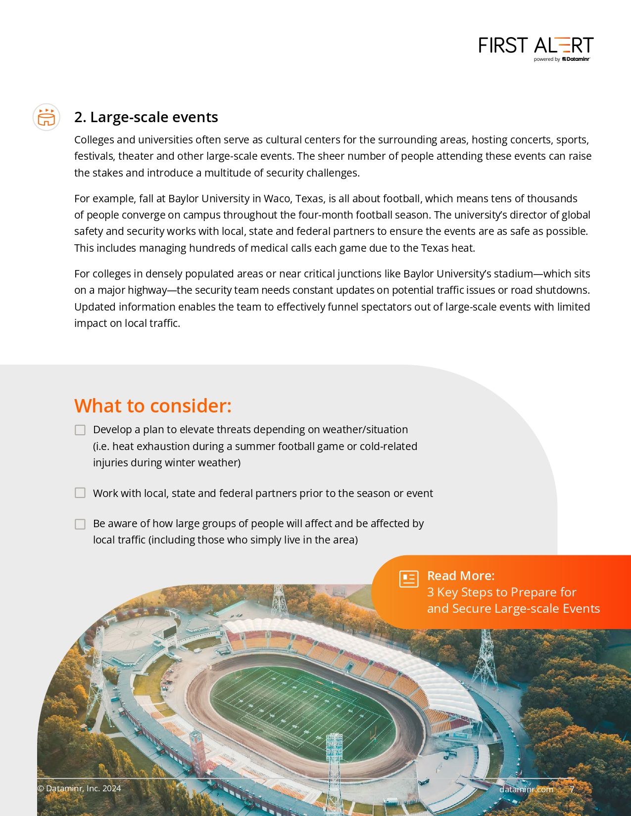 Security and Safety Playbook for Higher Education Security Leaders