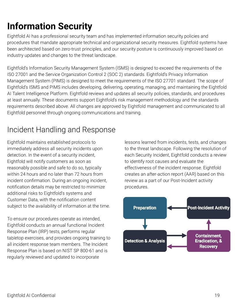Business, Security, and Privacy Overview