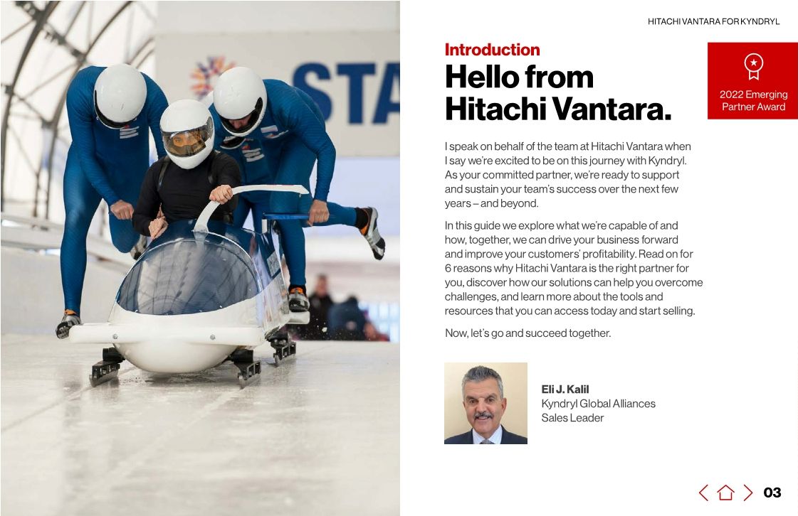 Hitachi Vantara and Kyndryl: United for success.
