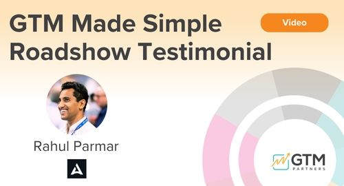 Drata Testimonial on the GTM Made Simple Roadshow