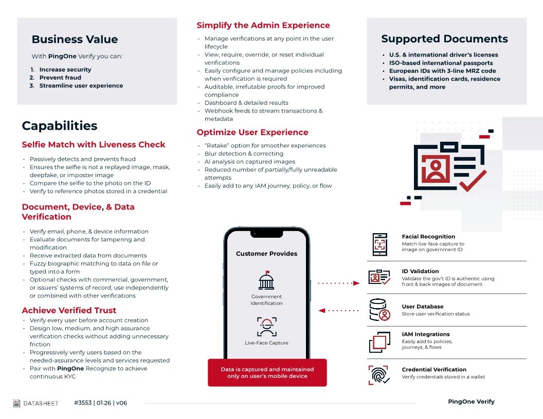 PingOne Verify