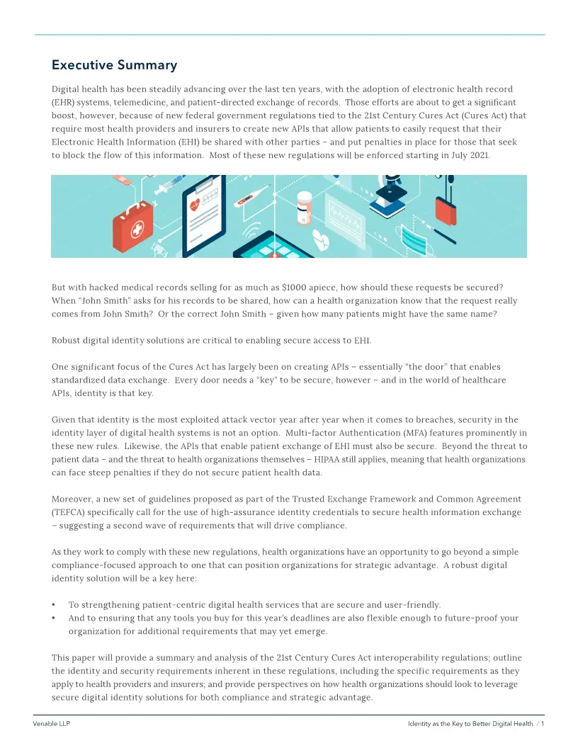 Identity as the Key to Better Digital Health