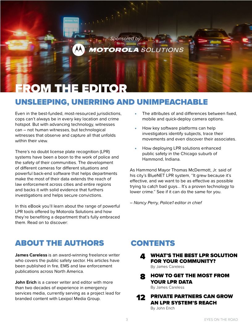 Eyes on the Road: LPR eBook