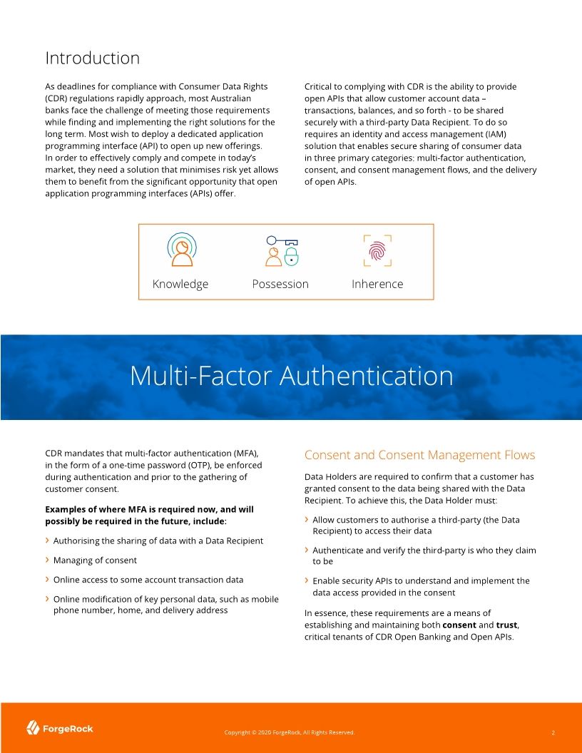 Consumer Data Right (CDR) Open Banking Overview