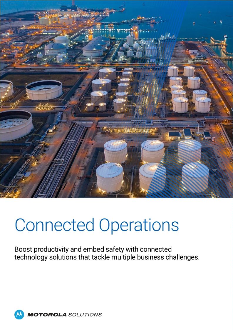 Oil and Gas: Connected operations solutions guide