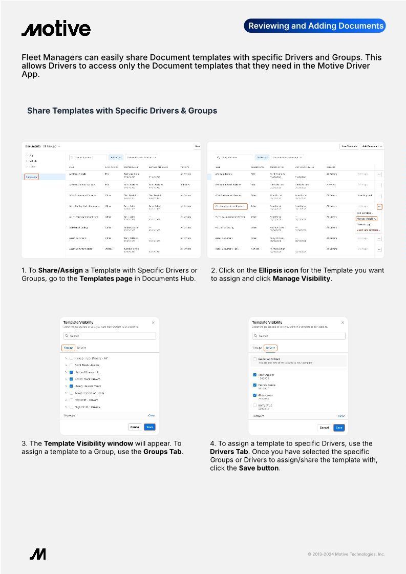 Reviewing and Adding Documents QRG