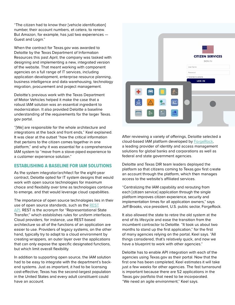 Embracing IAM for Better Citizen Experiences