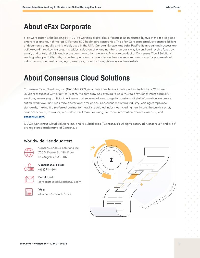 Beyond Adoption: Making EHRs Work for Skilled Nursing Facilities