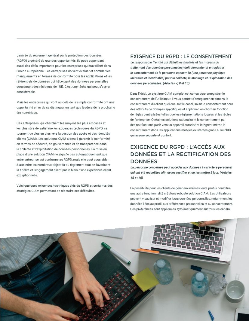 Le CIAM, au-delà des exigences du RGPD