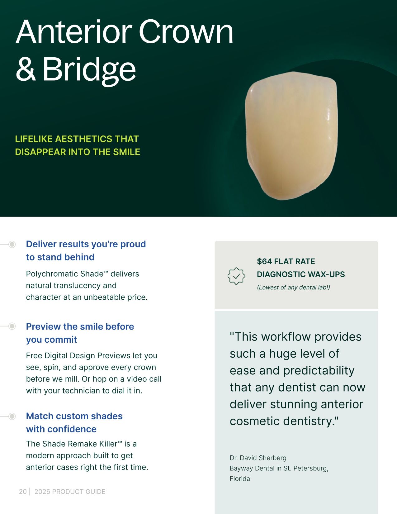 US 2026 Product Guide