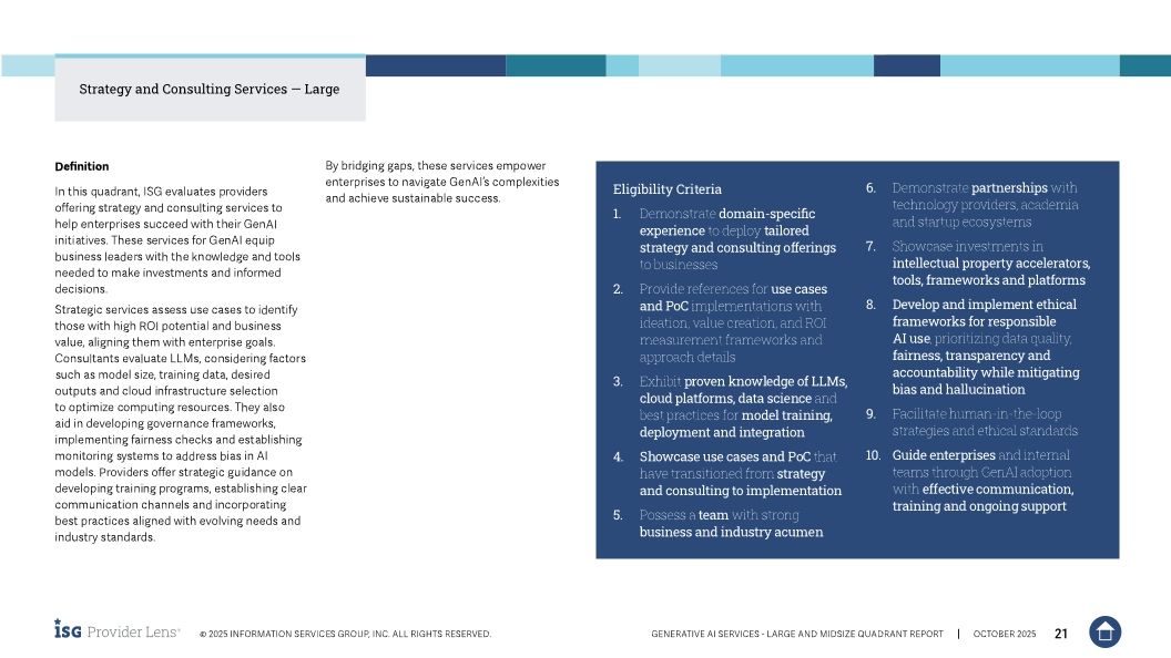 Persistent Systems Named a Leader in 2025 ISG Provider Lens&reg; Generative AI Services