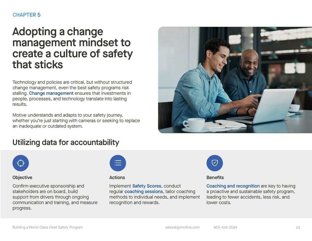 Ultimate guide to building a world-class fleet safety program
