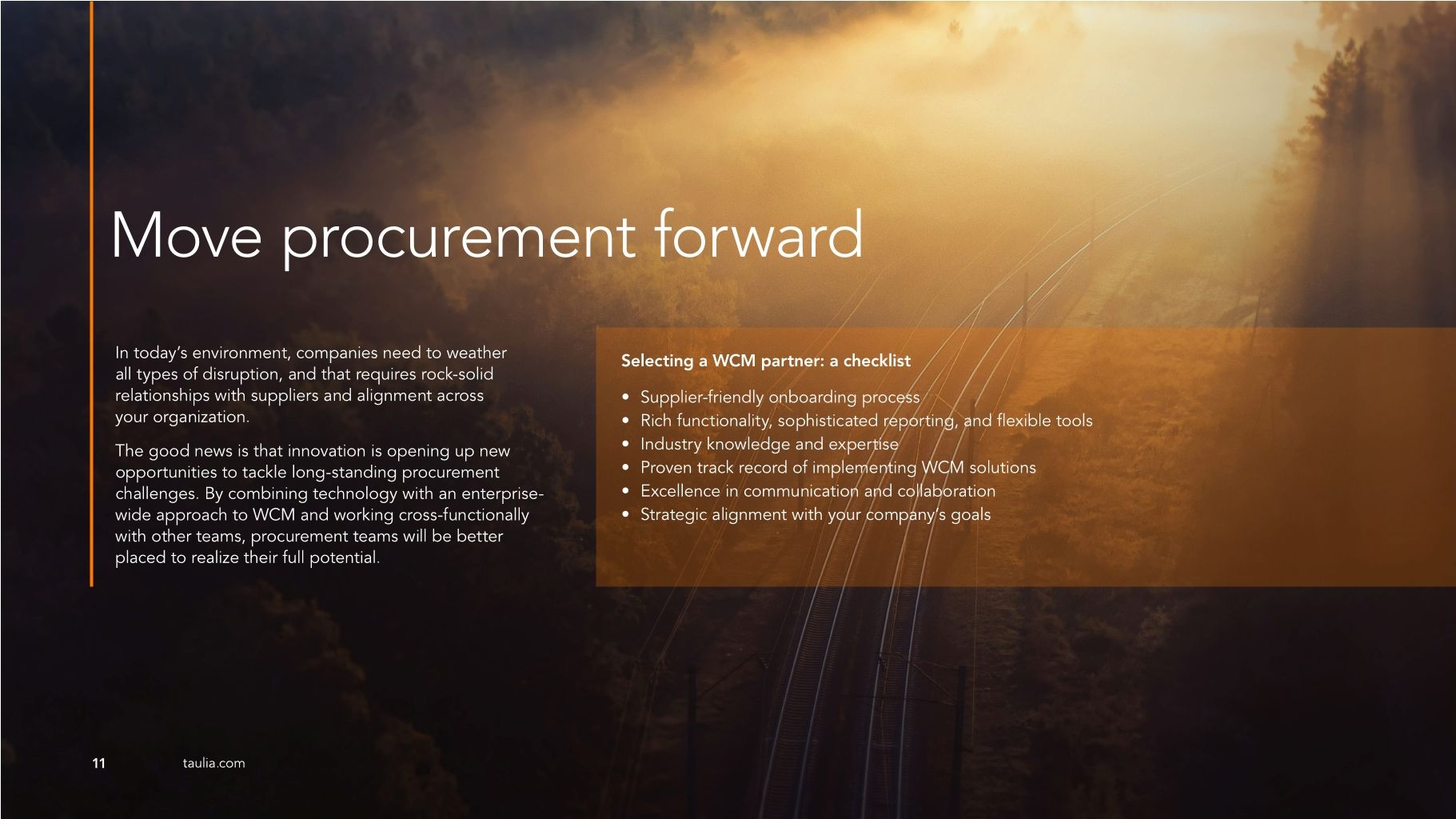 Ready when you are - Driving procurement innovation