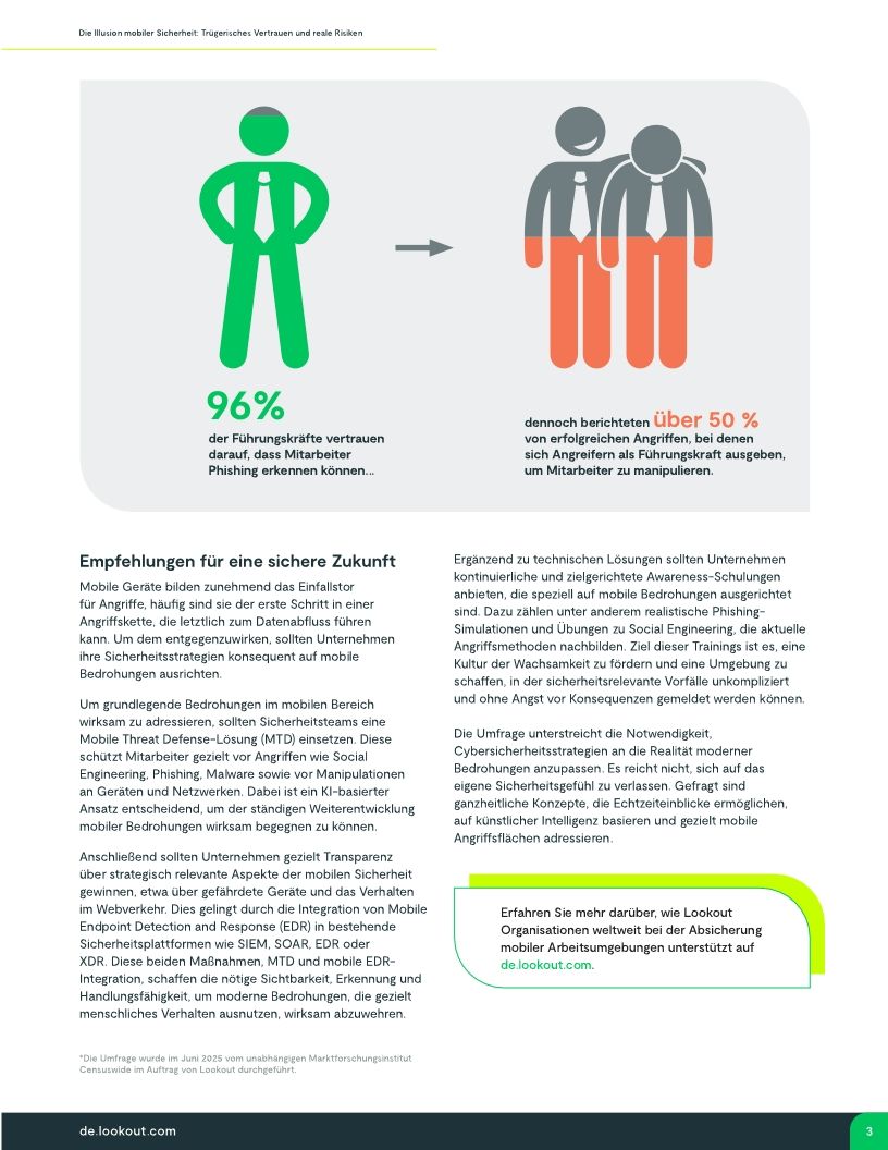Die Illusion mobiler Sicherheit: Trügerisches Vertrauen und reale Risiken