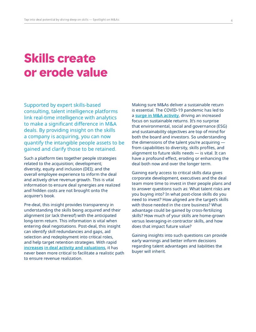 Tap into deal potential by diving deep on skills